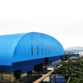 China manufacturer supply bolt-ball space frame building coal storage roofing shed